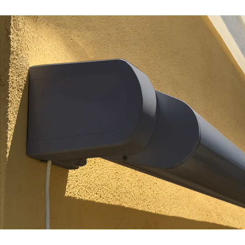 Multiple Awnings 9'' Woven Acrylic Cover Motorized Retractable Patio